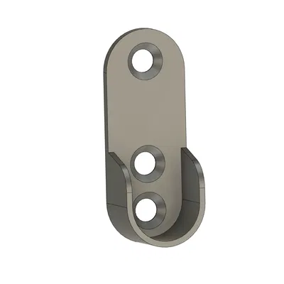 Giá đỡ thanh treo đồ hình oval