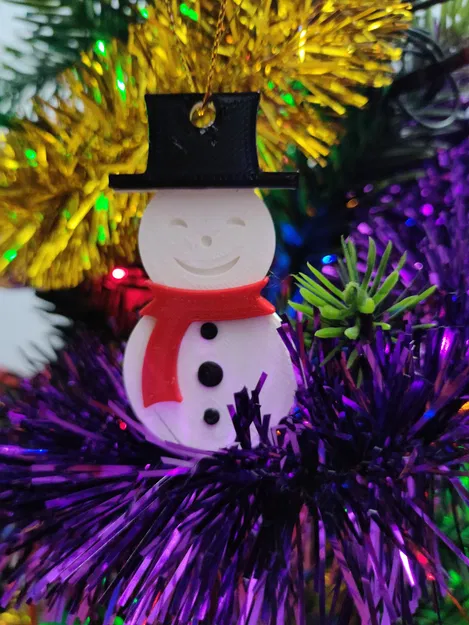 Ông Tuyết Trang Trí Cây Thông Noel - Image 2