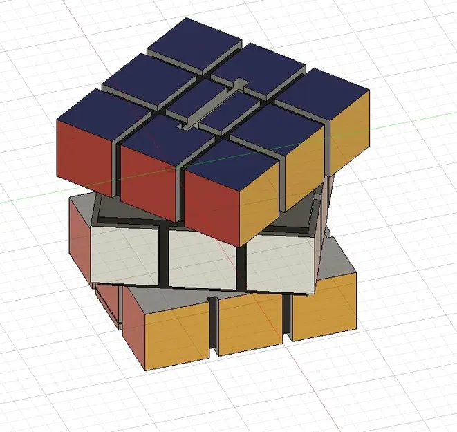 HEO ĐẤT KHỐI RUBIK (Xoay Thật) - Image 1