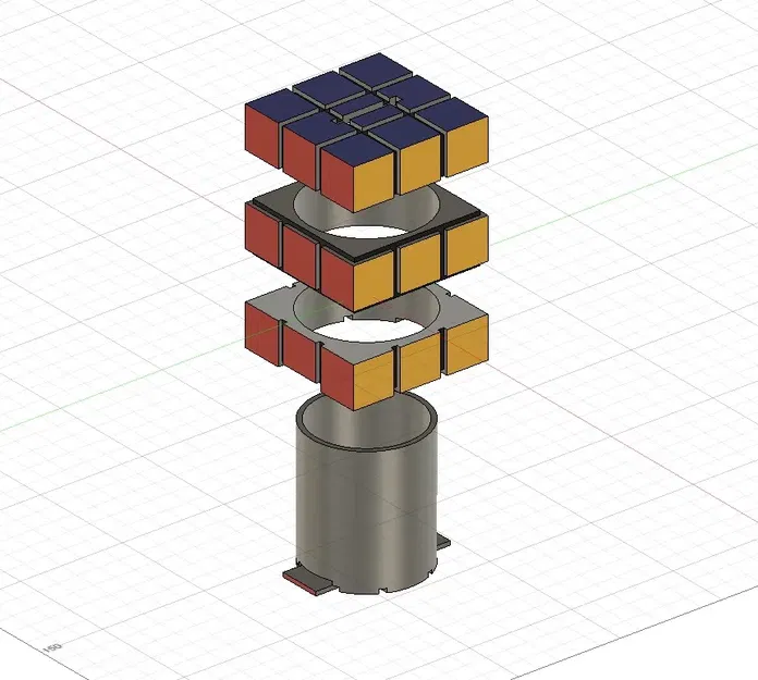 HEO ĐẤT KHỐI RUBIK (Xoay Thật) - Image 3