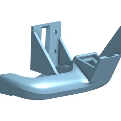 Part Cooling Duct for Biqu h2 v2s