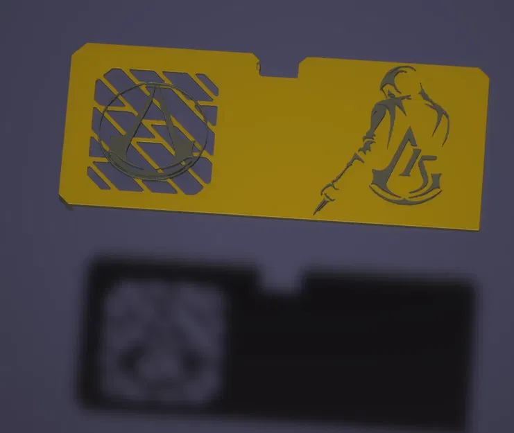 Mặt trước + Mặt sau VGA RTX 40xx dual - Thiết kế Assassin's Creed AC15 - Image 2