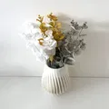 Modern Spiral Vase in Ivory PLA - Thumbnail 2