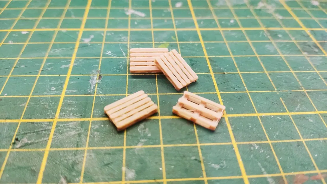 Mô hình Euro Pallet Tỉ Lệ H0 1:87 - Image 1