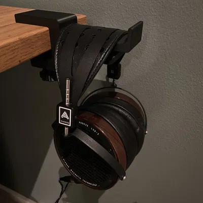 Kẹp Giữ Tai Nghe Gắn Bàn Cho Dây Đeo Rộng