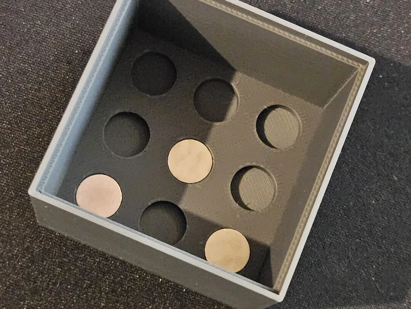 Khối Nam Châm Đựng Kẹp Giấy - 30x50mm/50x50mm; Có & Không Có Khay - Image 6