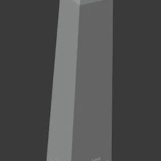 Mô Hình Obelisco de Argentina 3D