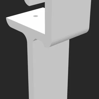 Support Game & Watch pour étagère IKEA MÅLERÅS