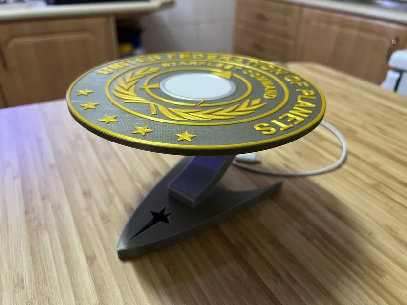 Trạm Sạc Không Dây Star Trek Cho iPhone/iWatch - Image 12