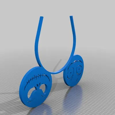 Bờm Tóc Jack và Sally Skellington