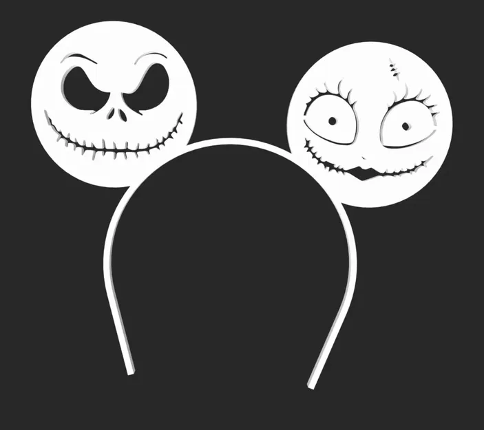 Bờm Tóc Jack và Sally Skellington - Image 2