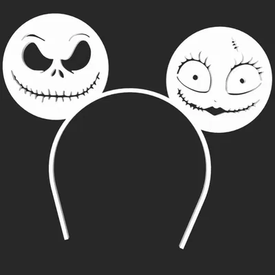 Bờm Tóc Jack và Sally Skellington