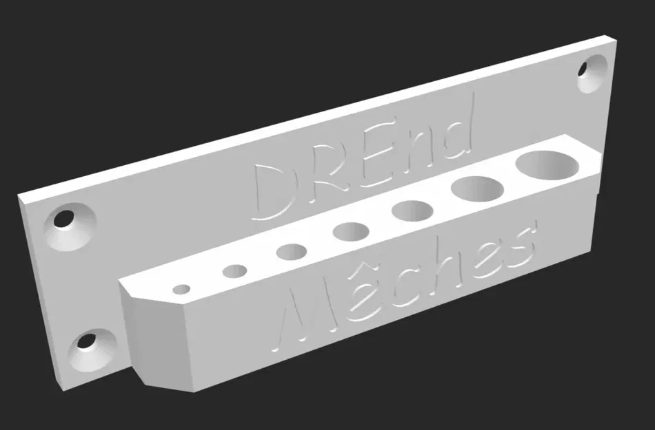 Kệ Giữ Mũi Khoan "Support à Mêches Drill bit holder" - Image 2