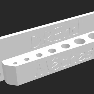 Kệ Giữ Mũi Khoan "Support à Mêches Drill bit holder"