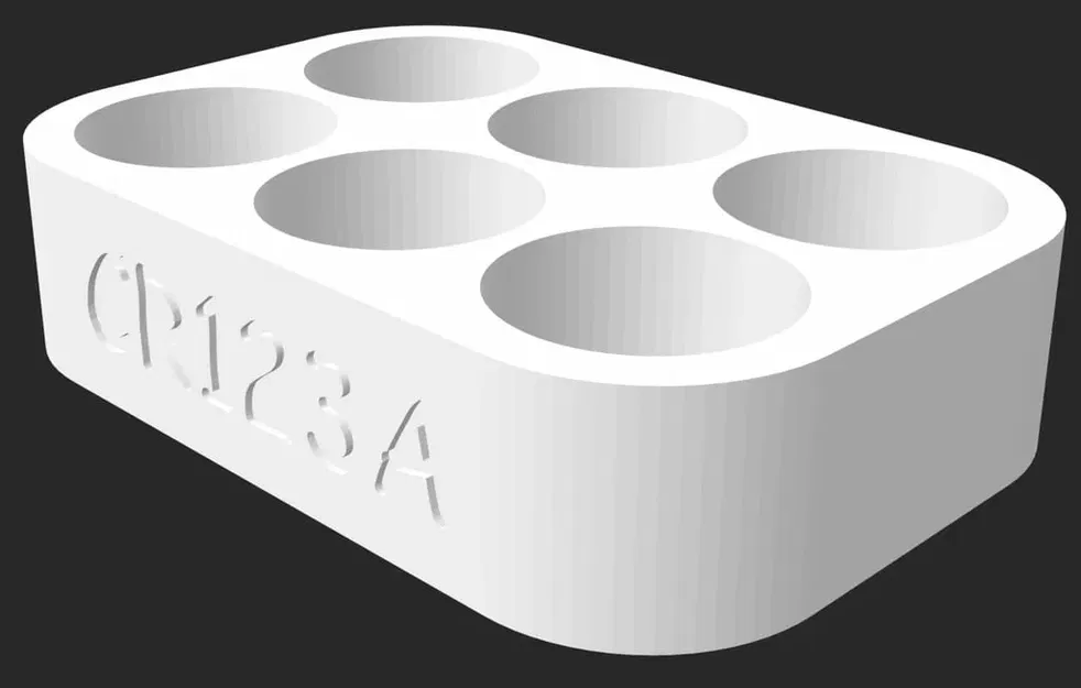 Hộp Đựng Pin CR123A 3V - Image 2