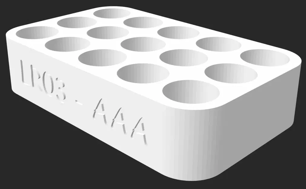 Hộp Đựng Pin LR03 AAA - Image 2