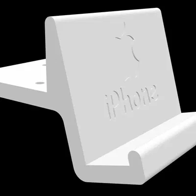 Giá đỡ iPhone gắn dưới máy tính bảng