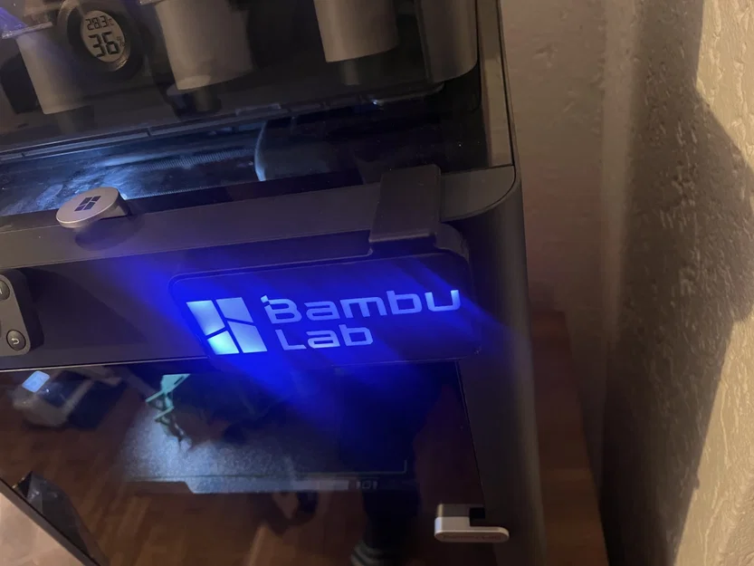 Tấm đèn LED trang trí cho Bambu Lab P1P, P1S, X1 - Tùy chỉnh - Image 1