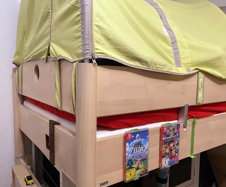 Kệ Đựng Game Nintendo Switch Cho Giường PAIDI - Image 2