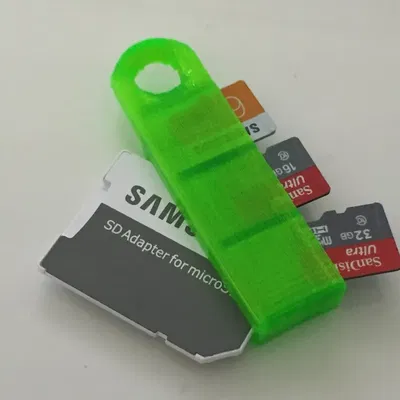 Móc Khóa Đựng Thẻ Nhớ Micro SD