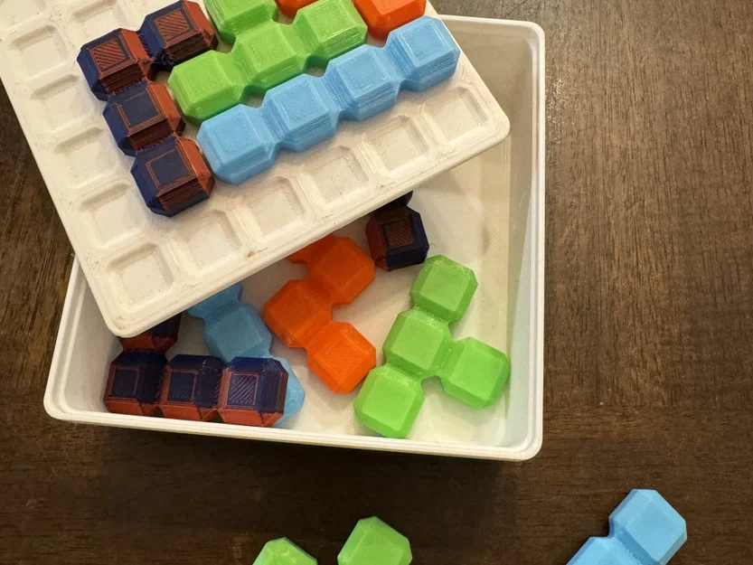 Xếp hình Tetris có hộp đựng - Image 1
