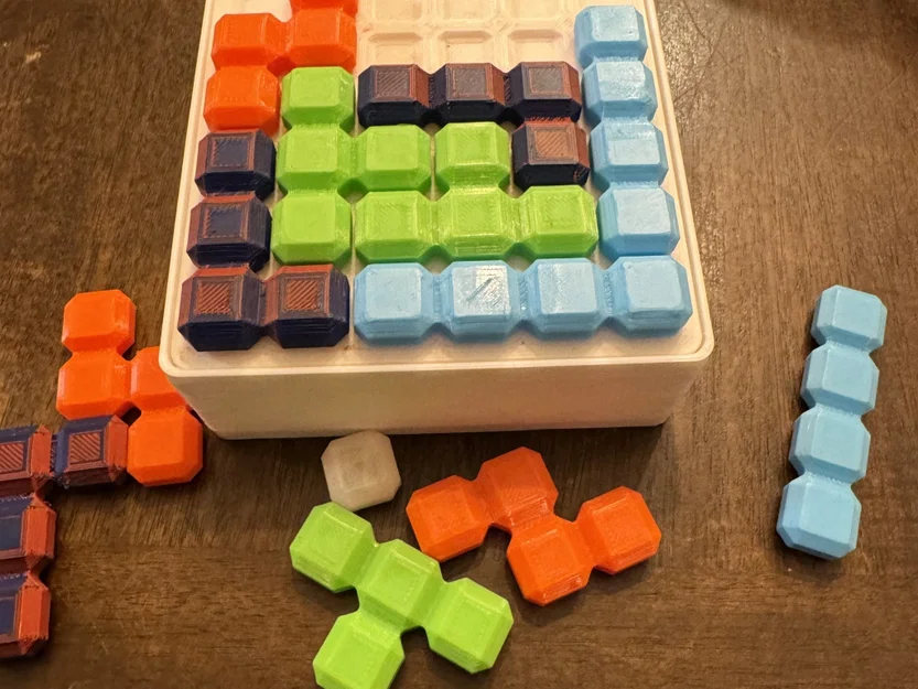 Xếp hình Tetris có hộp đựng - Image 2