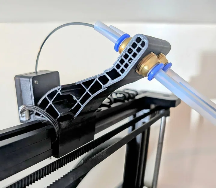 Ender 3 S1 integrated filament guide and filament sensor mount - Image 2