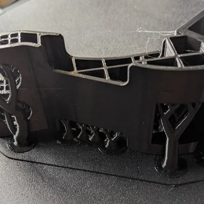 Ender 3 S1 integrated filament guide and filament sensor mount