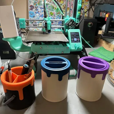 Hũ Đựng Tiền "Drippy Bucket" Cao Có Nắp Vặn