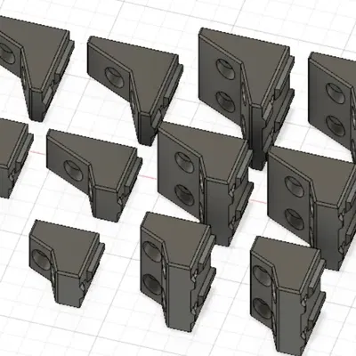 T-nut Nối Góc Thanh Nhôm Định Hình 2020, 2040, 4040 (M3, M4, M5)