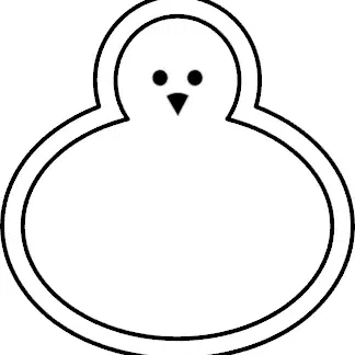 Khuôn Cắt Bánh Quy Gà Tây 2 Lớp