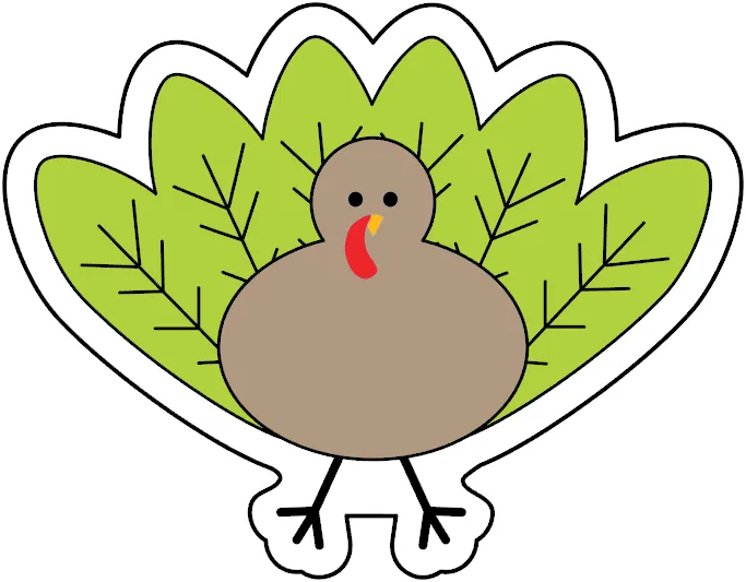 Dao Cắt Bánh, Khuôn Dập & Dập Nổi Hình Gà Tây - Image 1