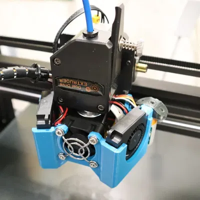 Kingroon KP5L with BMG and 40mm Blower (stock hotend)