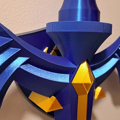 Danh hiệu Master Sword Wall Mount Tóm tắt Giá treo tường lấy cảm