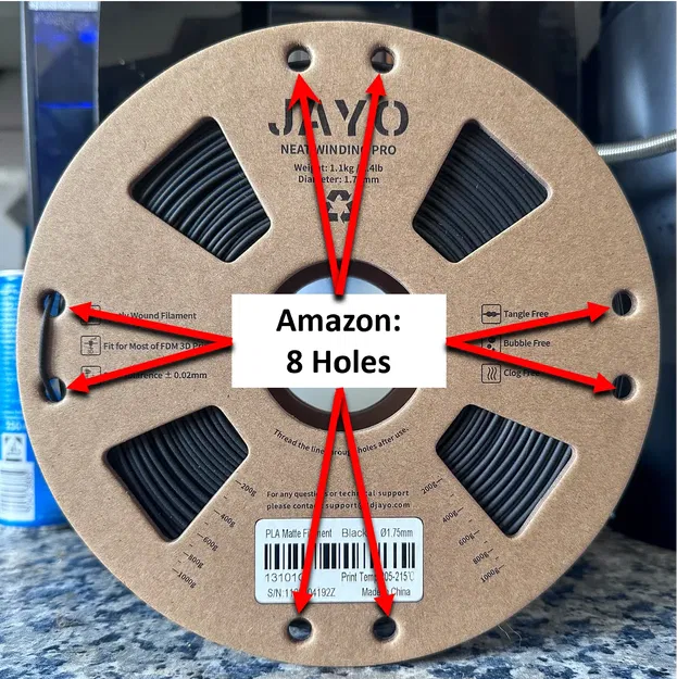 JAYO Cardboard Spool Adapter for AMS - Image 7