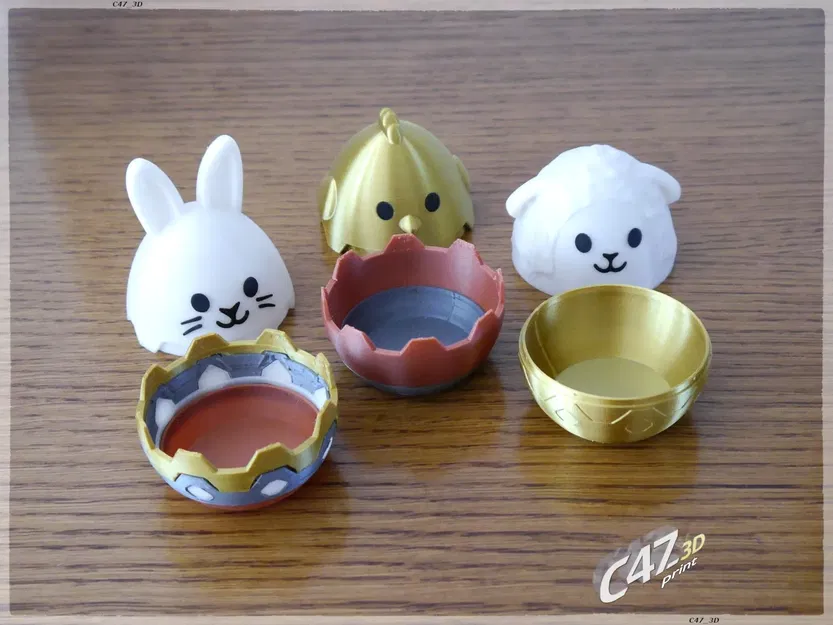 Trứng Phục Sinh hình Con Vật - Image 2