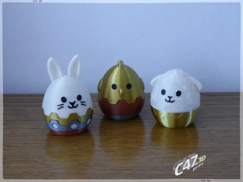 Trứng Phục Sinh hình Con Vật - Image 6