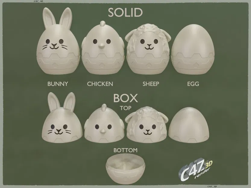 Trứng Phục Sinh hình Con Vật - Image 8