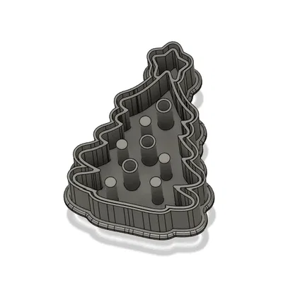 Christmass tree cookie cutter