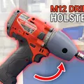 Milwaukee M12 Fuel 1/2" Driver Side Mount Holster Thing - Thumbnail 1