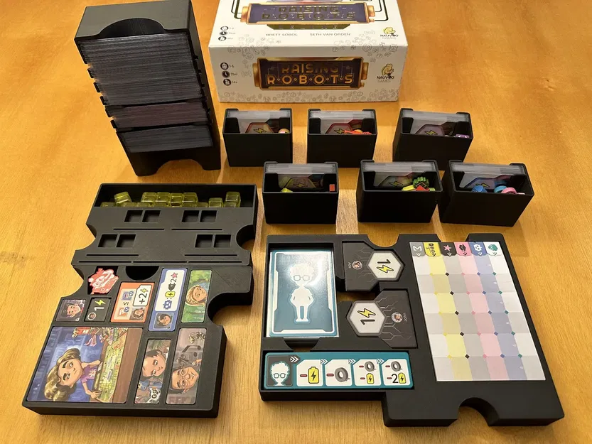 Khay Đựng Hộp Nâng Cấp Robots, Phiên Bản Deluxe - Image 1