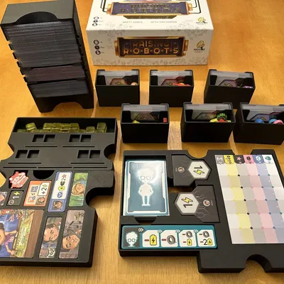 Khay Đựng Hộp Nâng Cấp Robots, Phiên Bản Deluxe