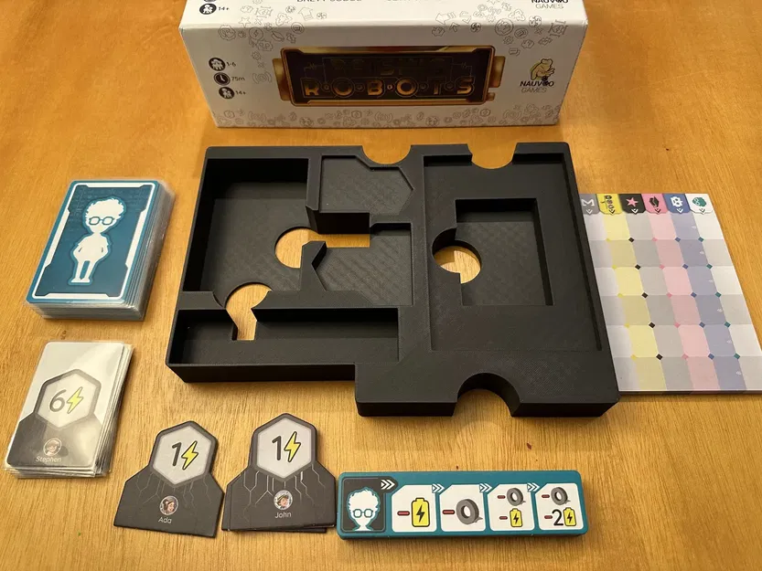 Khay Đựng Hộp Nâng Cấp Robots, Phiên Bản Deluxe - Image 7