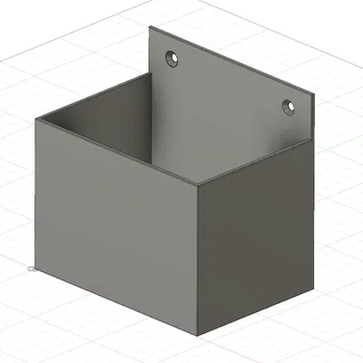 Wall bracket for FFP2 masks