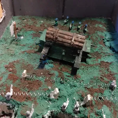 Simple MK. IV WW1 tank