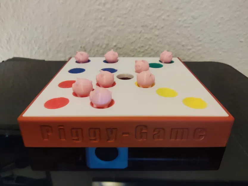 Ferkelspiel / Piggy-Game - Trò chơi xúc xắc heo con - Image 1