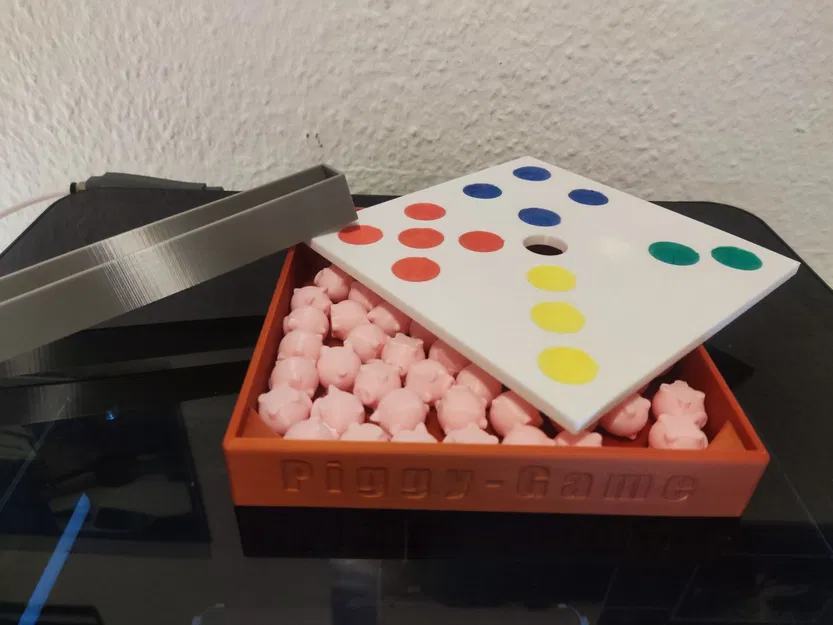 Ferkelspiel / Piggy-Game - Trò chơi xúc xắc heo con - Image 2