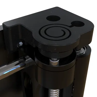 Anti-Wobble Z axis bracket with Floating Driveshaft Bearing