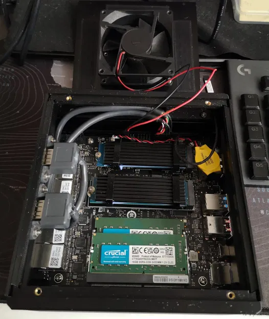 CWWK - TopTon - Kingnovy - ChangWang - Morefine - Bộ mở rộng NUC - Phiên bản lớn - Image 4