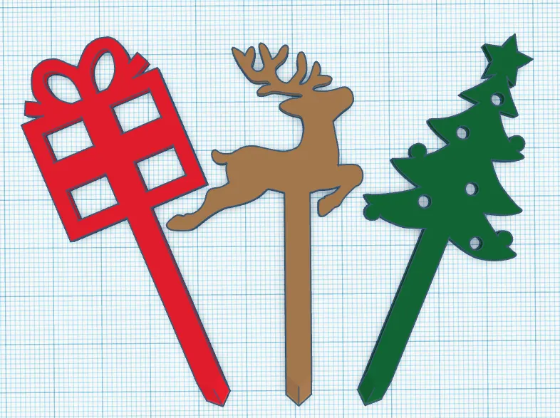 Trang trí Bánh Cupcake Giáng Sinh - Image 1